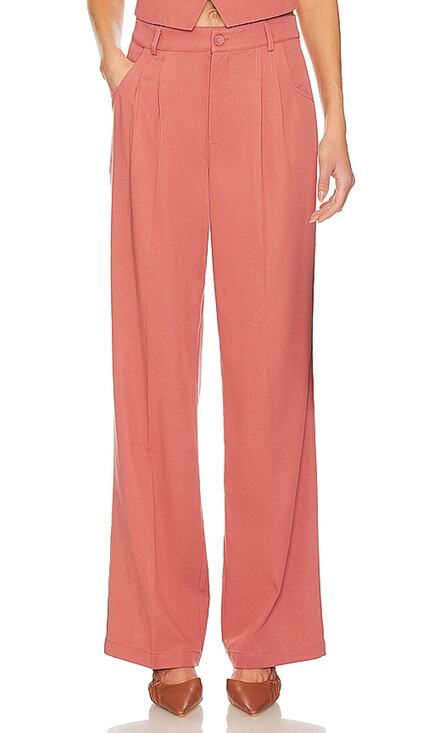 PAIGE Pants - Paige Pleated Desert Dusk Merano Pants Size 8